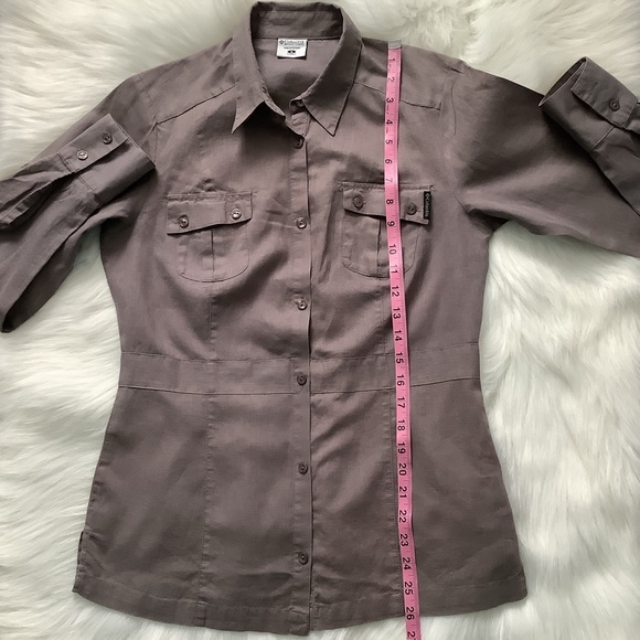 COLUMBIA Sportswear Linen Blend Shirt - Picture 3 of 11